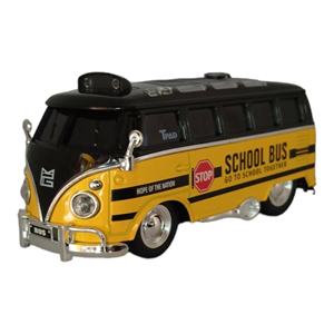 اسباب بازی ماشین فلزی فولکس اتوبوس مدرسه دودزا School Bus_اسباب بازی ماشین